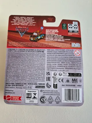 Mater com Balão Cars 1/55