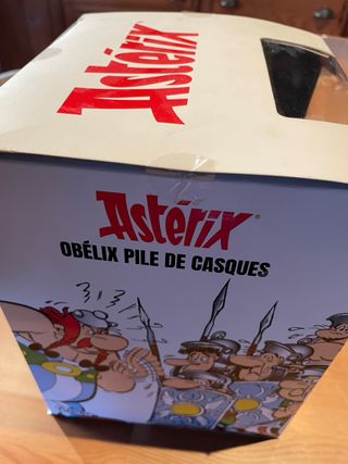 Figura Plastoy Astérix Obélix Pile de Casques