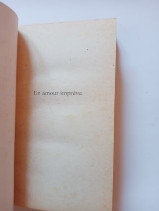 Un amour imprévu