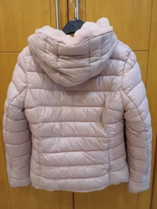 Parka rosa mujer