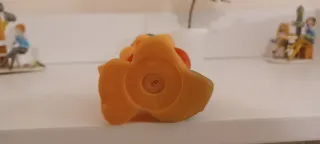 Pupazzo gomma vintage Chicco Scalatore