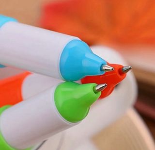 6 penne stile capsula colorata