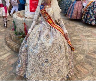 Traje de Fallera Multicolor