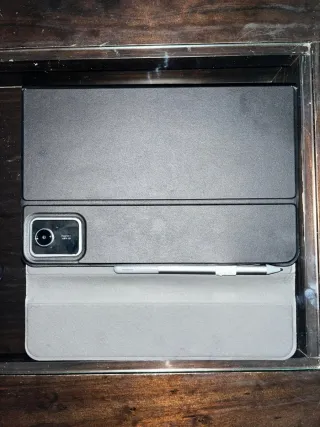 Funda Teclado Smart para Tablet Lenovo Blanca