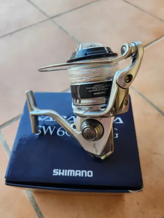 Carrete Pesca Shimano Saragosa SW6000HG