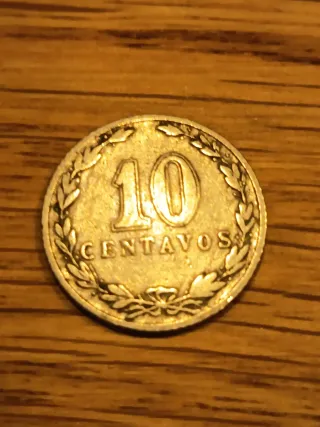 Moneda Argentina 10 Centavos 1915