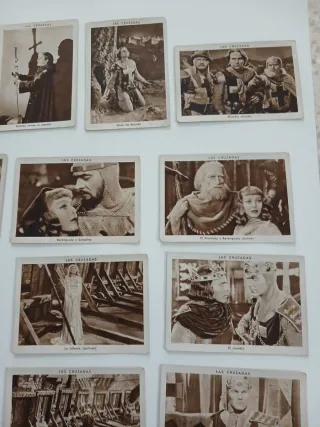 LAS CRUZADAS SERIE 2 Cromos antiguos