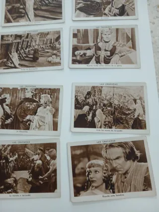 LAS CRUZADAS SERIE 2 Cromos antiguos