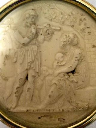 Placas estilo bajorrelieve romano (4 unidades)