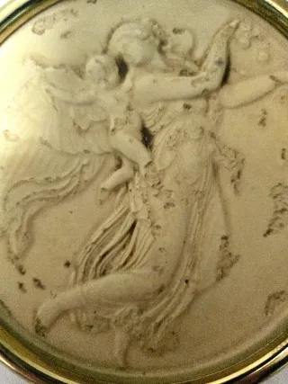 Placas estilo bajorrelieve romano (4 unidades)