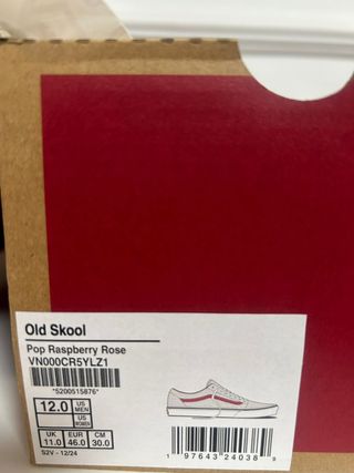 Zapatillas Vans Old Skool Blancas y Rosas