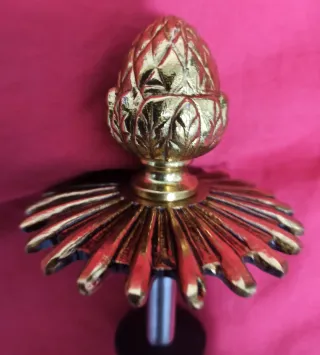 TERMINAL BRONCE LAMPARA POMO PUERTA ARMARIO MUEBLE