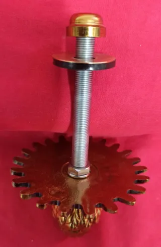 TERMINAL BRONCE LAMPARA POMO PUERTA ARMARIO MUEBLE