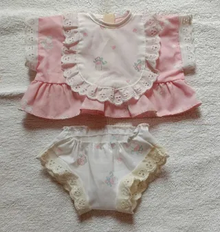 Conjunto Nenuca: Vestido y Braguita