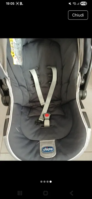 Ovetto Chicco con base auto