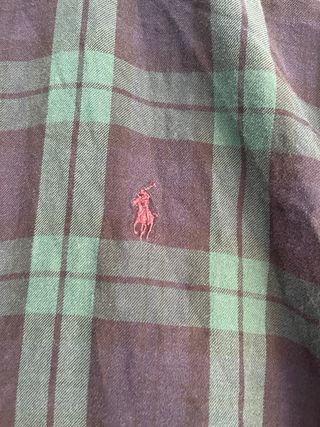 Camisa Polo Ralph Lauren cuadros XL