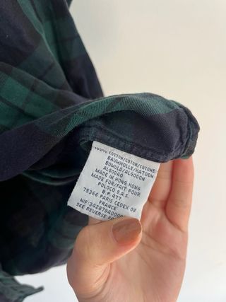 Camisa Polo Ralph Lauren cuadros XL