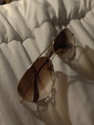 Gafas de Sol Ray-Ban Aviator Gradiente Dorado