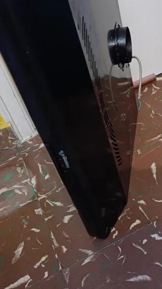 Horno eléctrico, extractor y cocina de gas butano