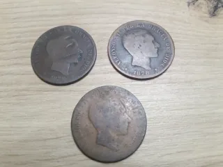 Lote de Monedas Antiguas.