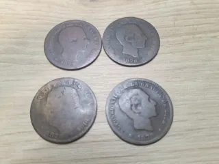 Lote de Monedas Antiguas.