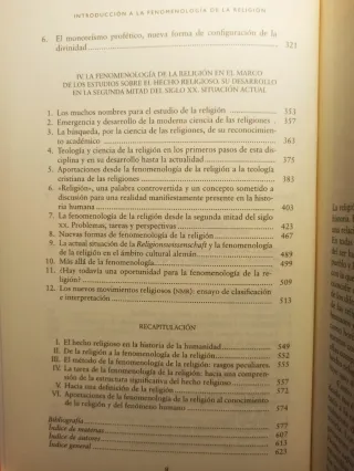 Introducción a la fenomenología de la religión