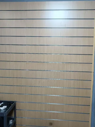 Lamas de madera para tienda/exposición