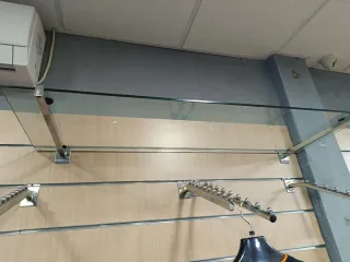 Lamas de madera para tienda/exposición