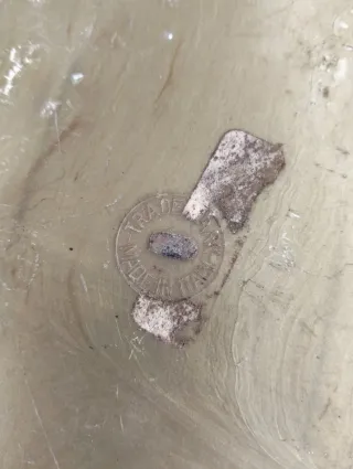 Quadro ovale vintage dipinto cornice originale