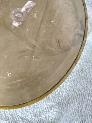 Quadro ovale vintage dipinto cornice originale