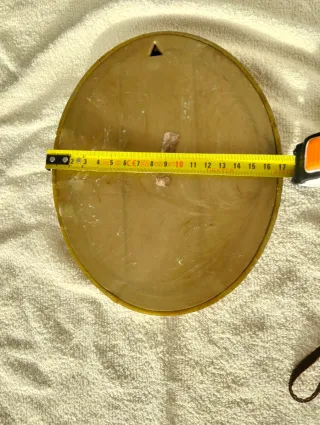 Quadro ovale vintage dipinto cornice originale