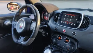Abarth 595 competizione Azul