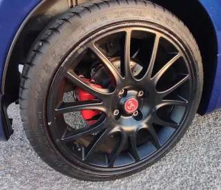 Abarth 595 competizione Azul