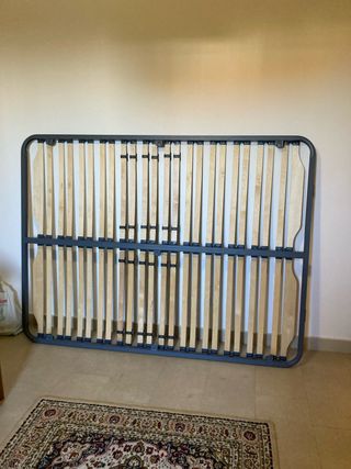 Somier metálico y de madera