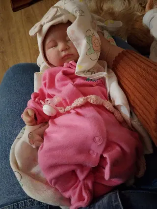 Muñeca Bebé Silicona Realista