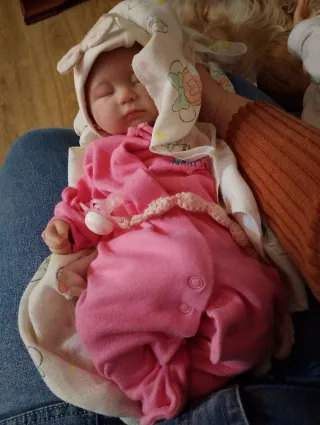 Muñeca Bebé Silicona Realista