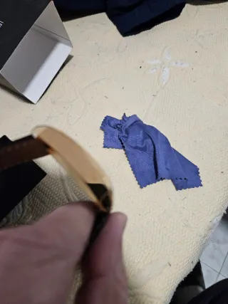 Reloj Lotus Cronógrafo Dorado y Blanco