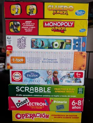 Pack Juegos de Mesa Infantiles (+6 Años)