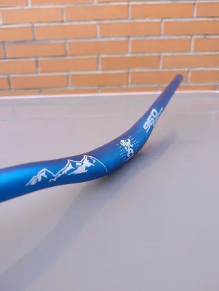 Manillar 31,8x780mm K-960 Azul eléctrico Rise 25mm