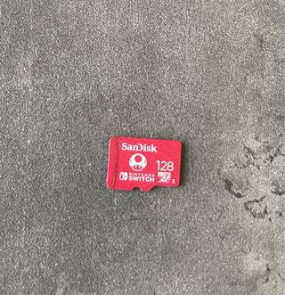 Nintendo Switch OLED + Caja + Accesorios + MicroSD