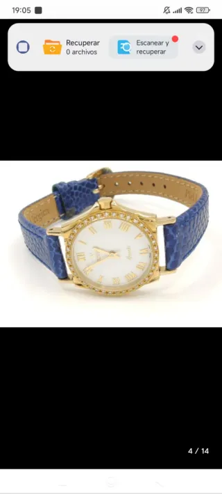 Reloj Viceroy Oro 18k Mujer 40 Diamantes