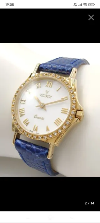Reloj Viceroy Oro 18k Mujer 40 Diamantes