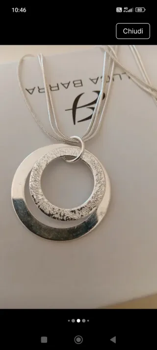 Collana Donna Argento 925