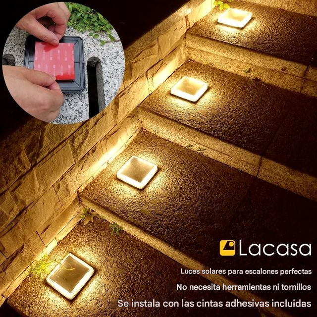 Luces Solares LED Exteriores (3 Unidades)