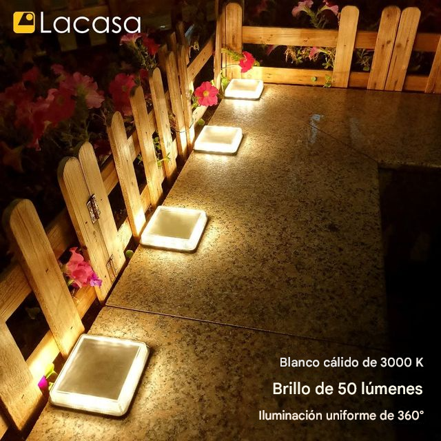 Luces Solares LED Exteriores (3 Unidades)