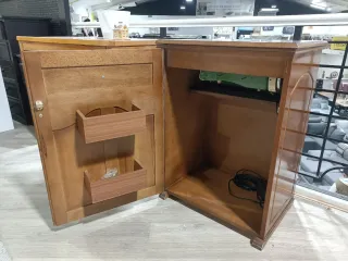 Máquina de coser Wertheim con mueble