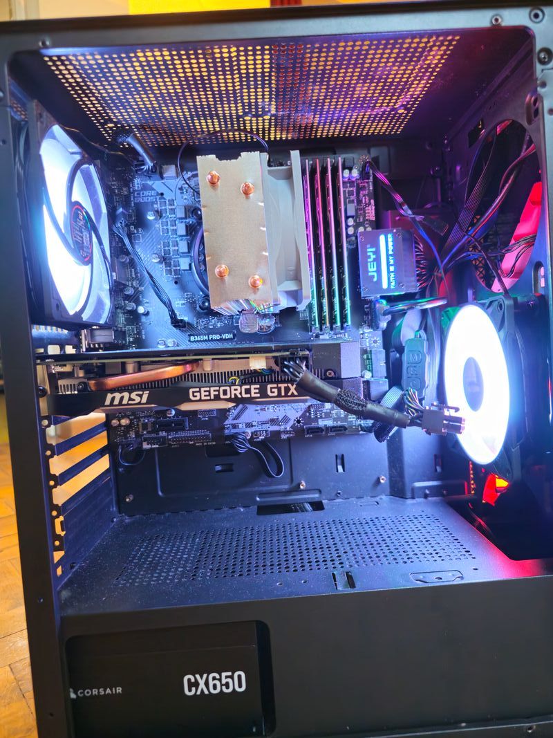 PC Gaming i5 9400f GTX 1660Ti 16GB RAM NVMe afbeelding 6