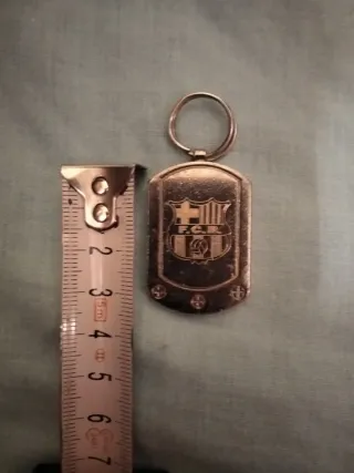 Colgante o llavero FC Barcelona (Macizo).
