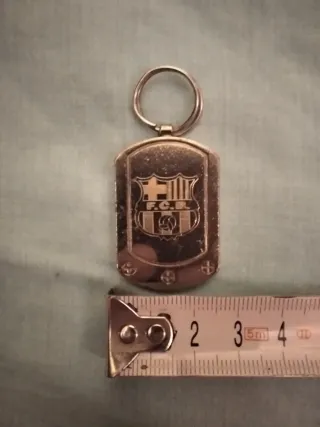 Colgante o llavero FC Barcelona (Macizo).