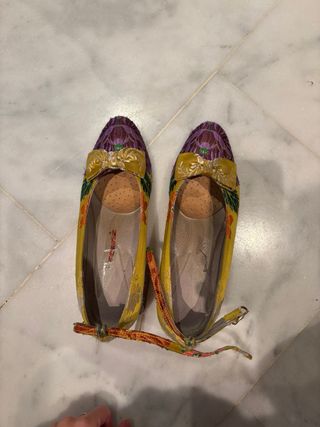 Traje de Fallera amarillo